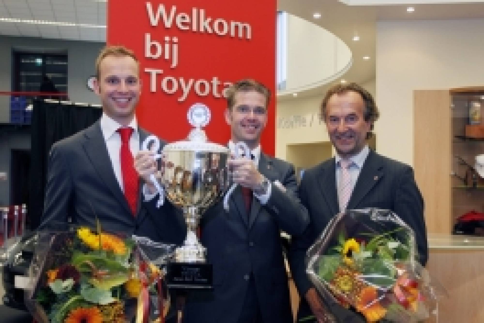 Beste Toyota verkoopadviseur van Nederland
