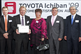 Winnaar Toyota Ichiban klanttevredenheidsaward