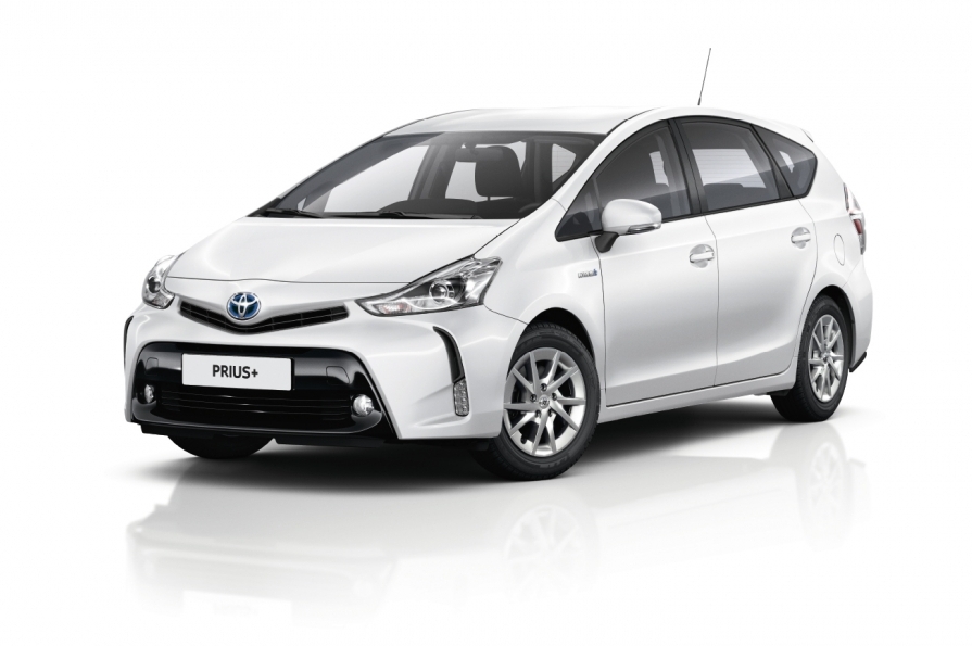 Toyota Prius Plus auto met hoge instap