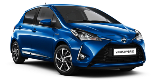 toyota yaris hoge instap auto